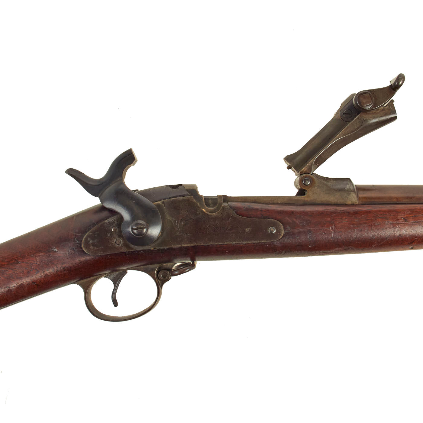 Original U.S. Springfield Trapdoor M1873 Cadet Rifle updated to