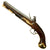 Original British Napoleonic Private Purchase Light Dragoon Flintlock Pistol by Durs Egg Named to Lt. A. Bacon of the 10th Hussars - Waterloo Participant Original Items
