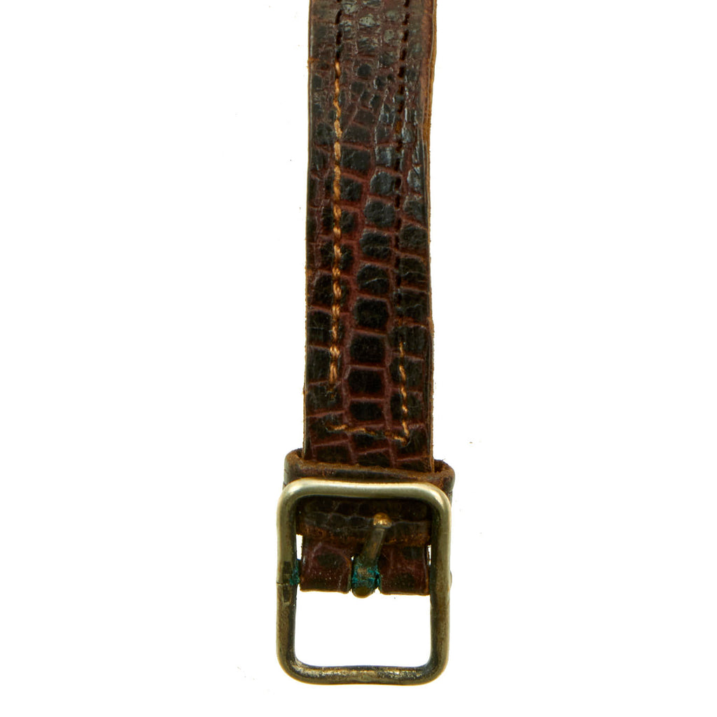 Original British WWI Officer's Trench Wrist Watch with Shrapnel Protec ...