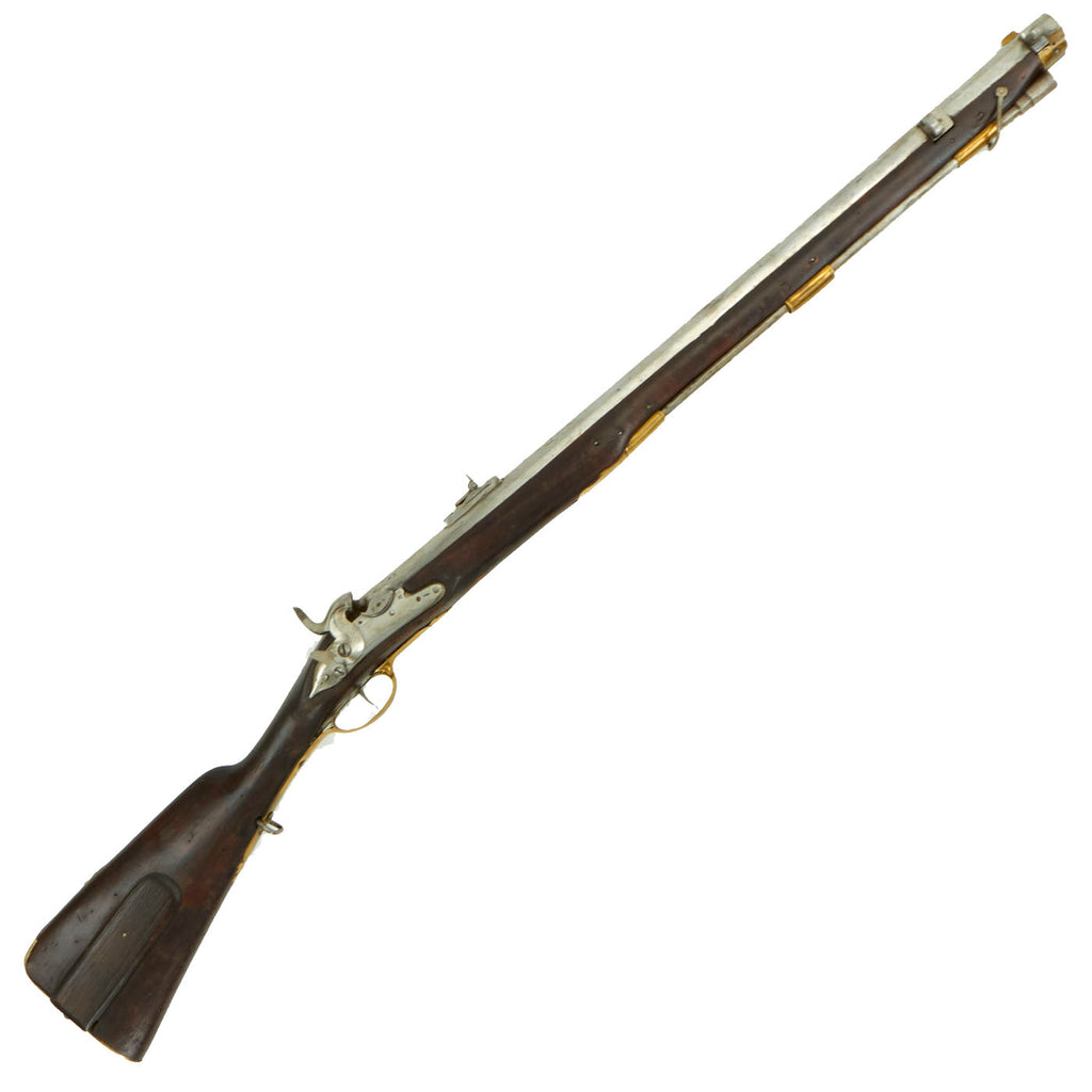 Original Danish Model 1785/1807 Pillar Breech Jäger Rifle Converted to Percussion in Norway c. 1840 - Serial 994 Original Items