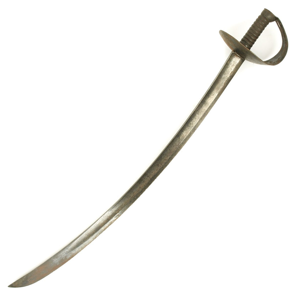 Original British Napoleonic P-1796 Dragoon Saber Converted to Naval Cutlass circa 1820-1840 Original Items