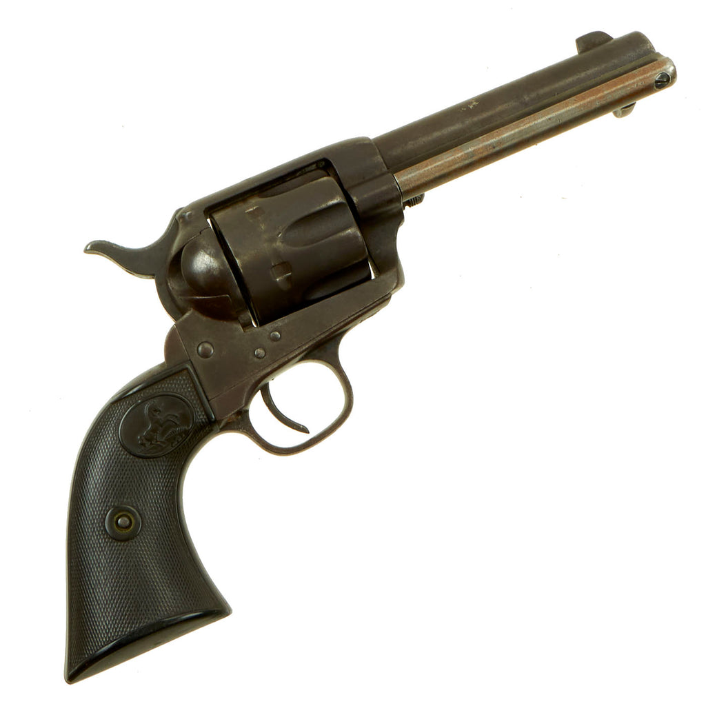 Original U.S. Antique Colt Frontier Six Shooter .44-40 Revolver with 4 1/2" Barrel made in 1879 - Serial 51475 Original Items