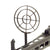 Original German WWII MG 42 Display Machine Gun with Front Anti-Aircraft Sight and Bipod Original Items