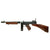 Original U.S. WWII Thompson M1928A1 Display Submachine Gun Serial No. A.O. 49397 - Original WW2 Parts Original Items