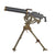 Original U.S. WWII Browning M1917A1 Replica Display Machine Gun with Tripod, Ammo Boxes, and Accessories Original Items