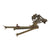 Original U.S. WWII Browning M1917A1 Replica Display Machine Gun with Tripod, Ammo Boxes, and Accessories Original Items