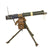 Original British WWII Vickers Display Medium Machine Gun with 1930 Dated Portuguese Tripod & Accessories Original Items
