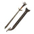 Original Philippines Late 19th Century to Early 20th Century Kampilan Single Edged Sword and Scabbard Original Items