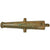 Original Victorian Era British Raj Indian Bronze 3-Pounder Rifled Cannon with Armstrong Pattern Projectile Original Items