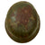 Original German WWII M42 Army Heer Concrete Camouflage Helmet Shell with Liner Band - stamped EF68 Original Items