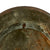 Original German WWII M42 Army Heer Concrete Camouflage Helmet Shell with Liner Band - stamped EF68 Original Items