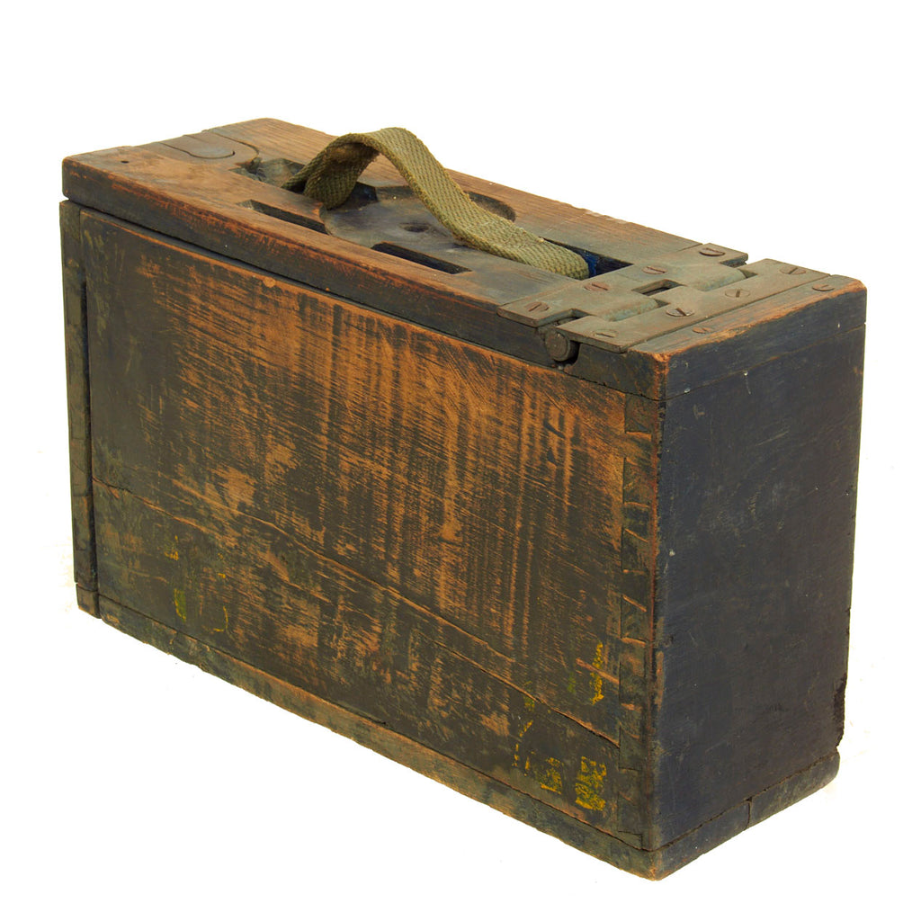 U.S. WWi WWII Browning M1917 MG Wood Ammunition Box – International ...