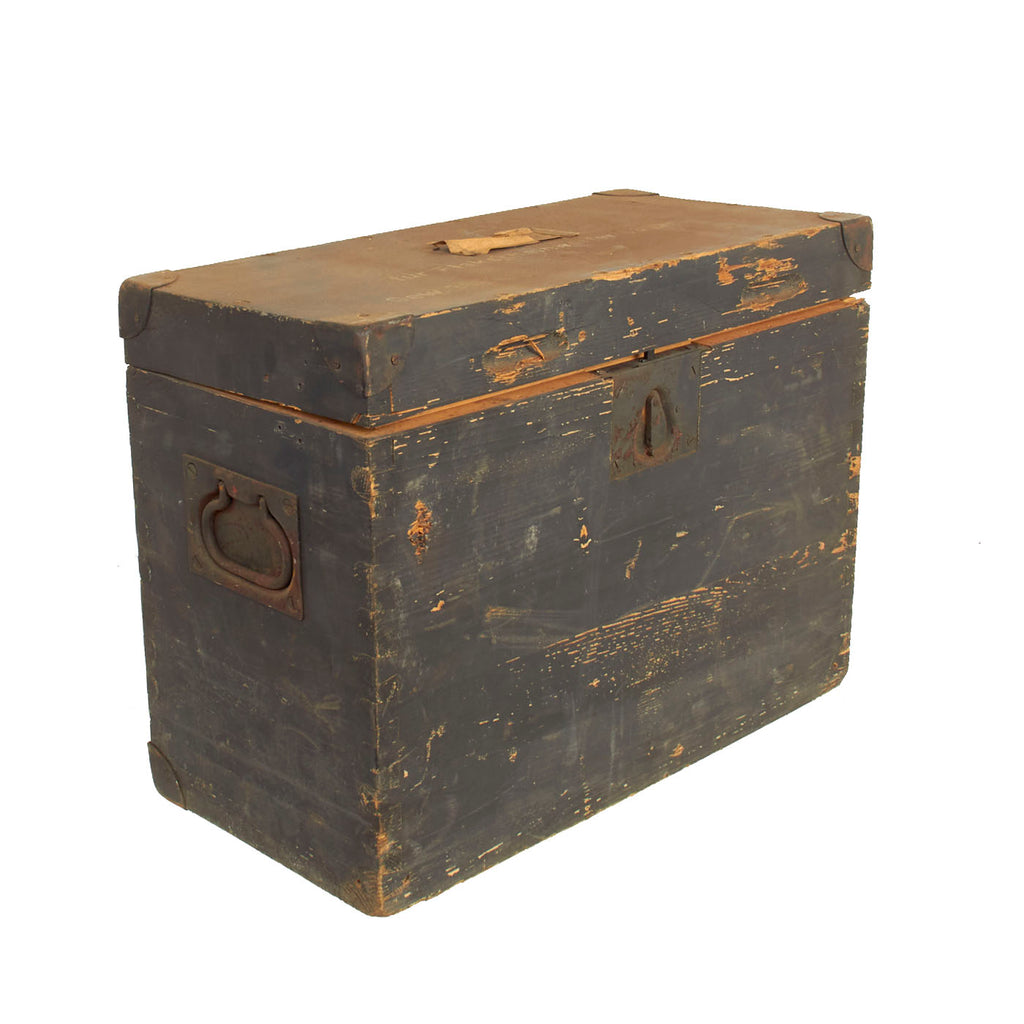 Original German WWII Flakscheinwerfer 36 60cm Anti-Airfraft Searchlight Wooden Transit Crate for Parts & Spares Original Items