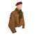 Original British WWII Airborne Royal Artillery P-40 “Battledress” Uniform Set - Beret, Tunic, Shirt, Trousers, Gaiters and Scrim Original Items