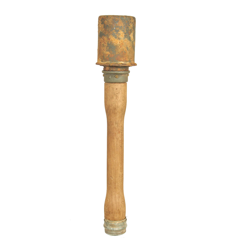 Original German WWII 1943 dated M24 Stick Grenade by HASAG Hugo Schneider - Stielhandgranate Original Items