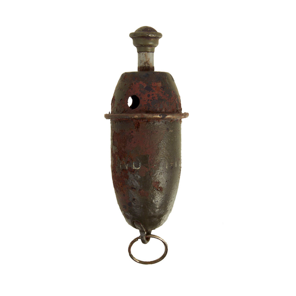Original German WWII Model 42 Inert Smoke Egg Hand Grenade - Nebeleihandgranate 42 Original Items