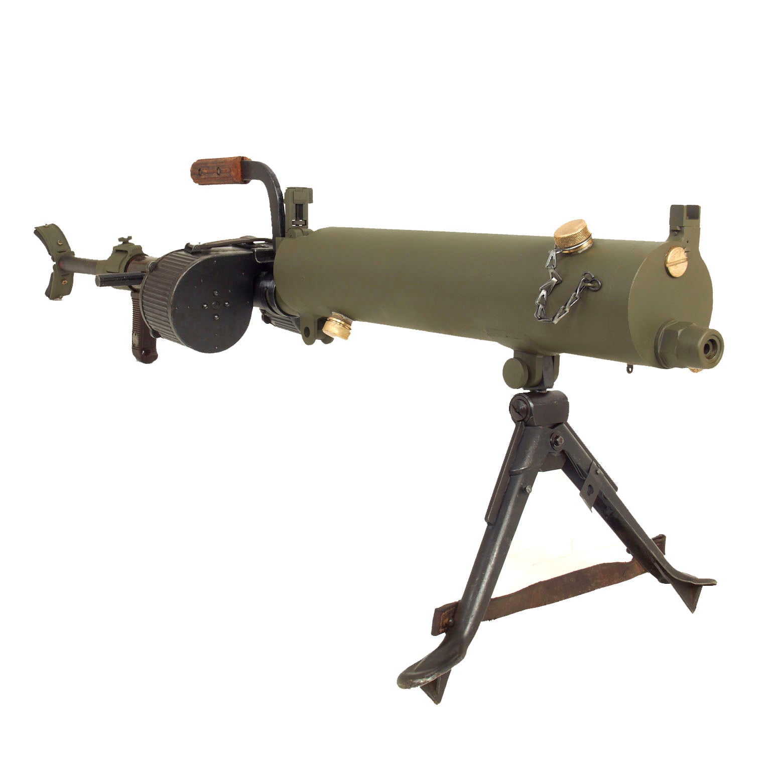 Original German WWII Rheinmetall Romanian ST-61 MG 15 Water Cooled