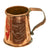 Original British Late 18th Century Naval Copper Pint Tankard Marked with “STAND FAST” and Fouled Anchor Original Items