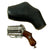 Original French 7mm Pinfire Engraved Pocket Pepperbox Revolver in Leather Case Named to Miss Bessie Colvin of El Paso, Texas - circa 1875-1885 Original Items