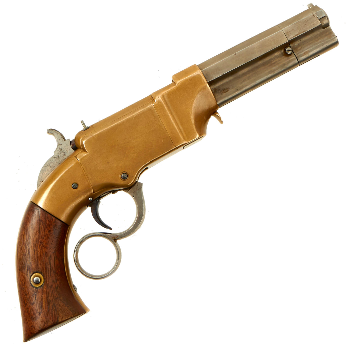 Brass Non-Firing Replica 1854 Volcanic Revolver –