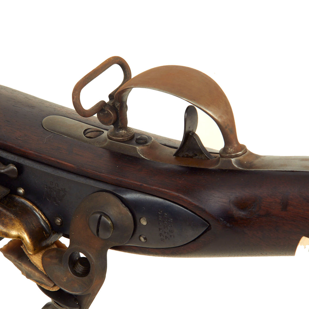 Original U.S. Springfield Model 1840 Flintlock Musket by Springfield A ...
