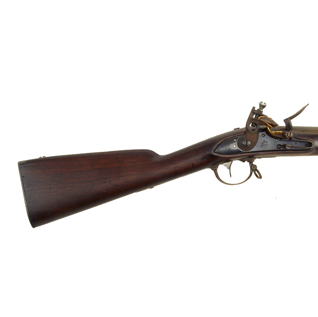 1843 Springfield Lock Original U.S. Springfield Model 1840 Flintlock Musket by Springfield A ...