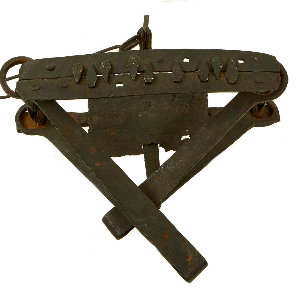 Original U.S. Revolutionary War Era Blacksmith Made Iron Bear Trap fro ...
