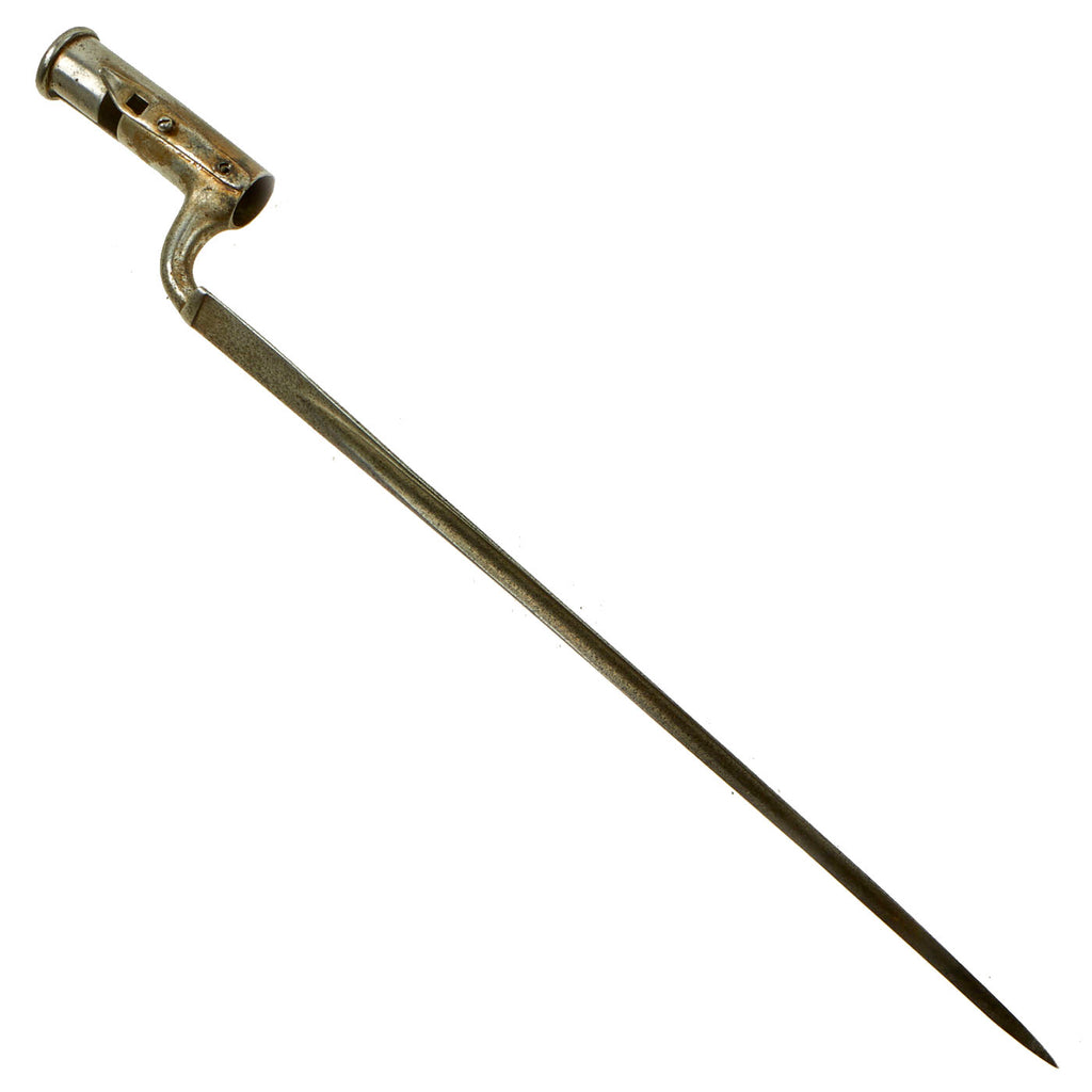 Original British Napoleonic Wars / War of 1812 Era India Pattern 46th Regiment of Foot Marked Brown Bess Bayonet by Osborn Original Items