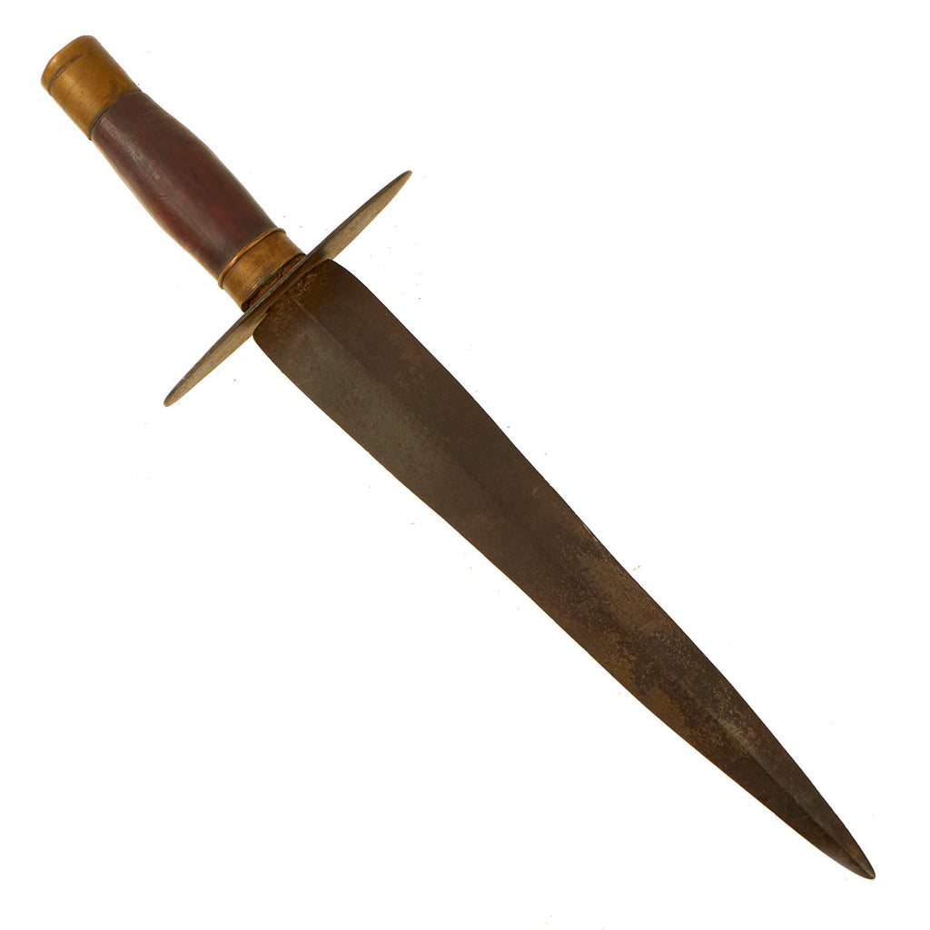 Original European Late 18th Century Brass Mounted Plug Bayonet Original Items