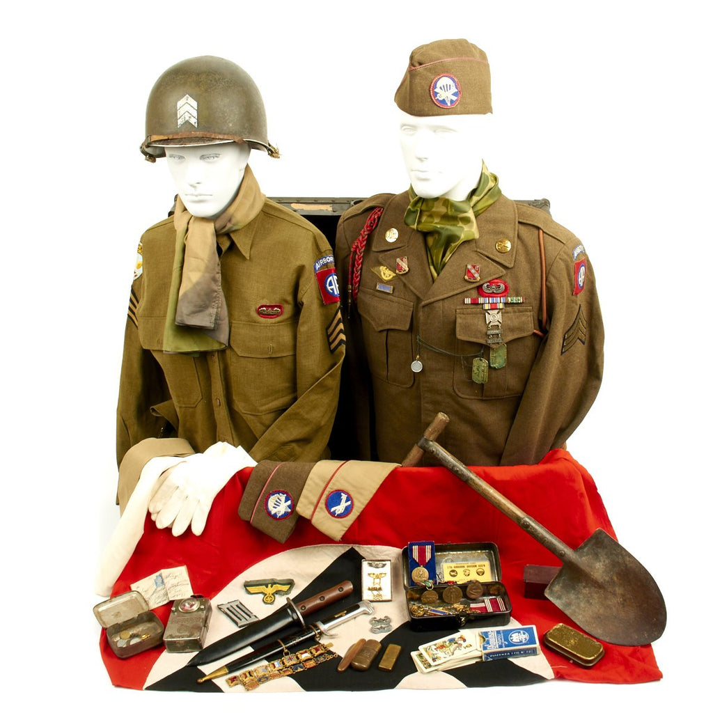 Original U.S. WWII 319th Glider Field Artillery Battalion Named Grouping - 82nd Airborne Original Items
