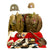 Original U.S. WWII 319th Glider Field Artillery Battalion Named Grouping - 82nd Airborne Original Items