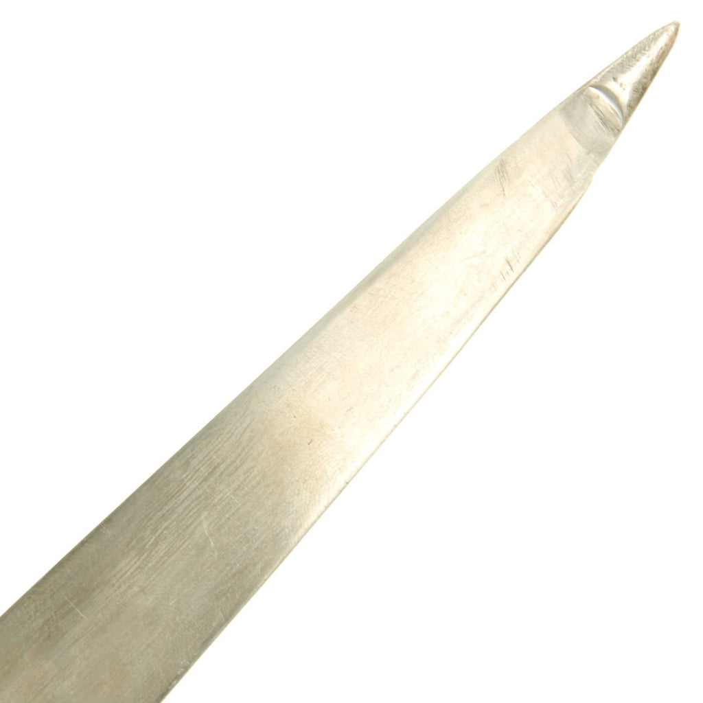 Original Persian 18th Century Gold Inlaid Kard Dagger with Reinforced ...