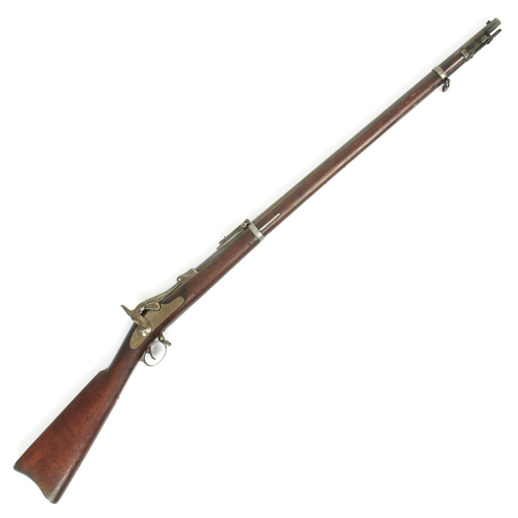 Original U.S. Springfield Trapdoor Model 1884 Round Rod Bayonet Rifle made in 1891 - Serial No 517992 Original Items