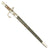 Original 19th Century Japanese Type 18 Murata Rifle Bayonet with Leather Scabbard Original Items