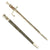 Original 19th Century Japanese Type 18 Murata Rifle Bayonet with Leather Scabbard Original Items