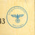 Original German WWII Luftwaffe Christmas Collection Drive Tin - Dated 1943 Original Items