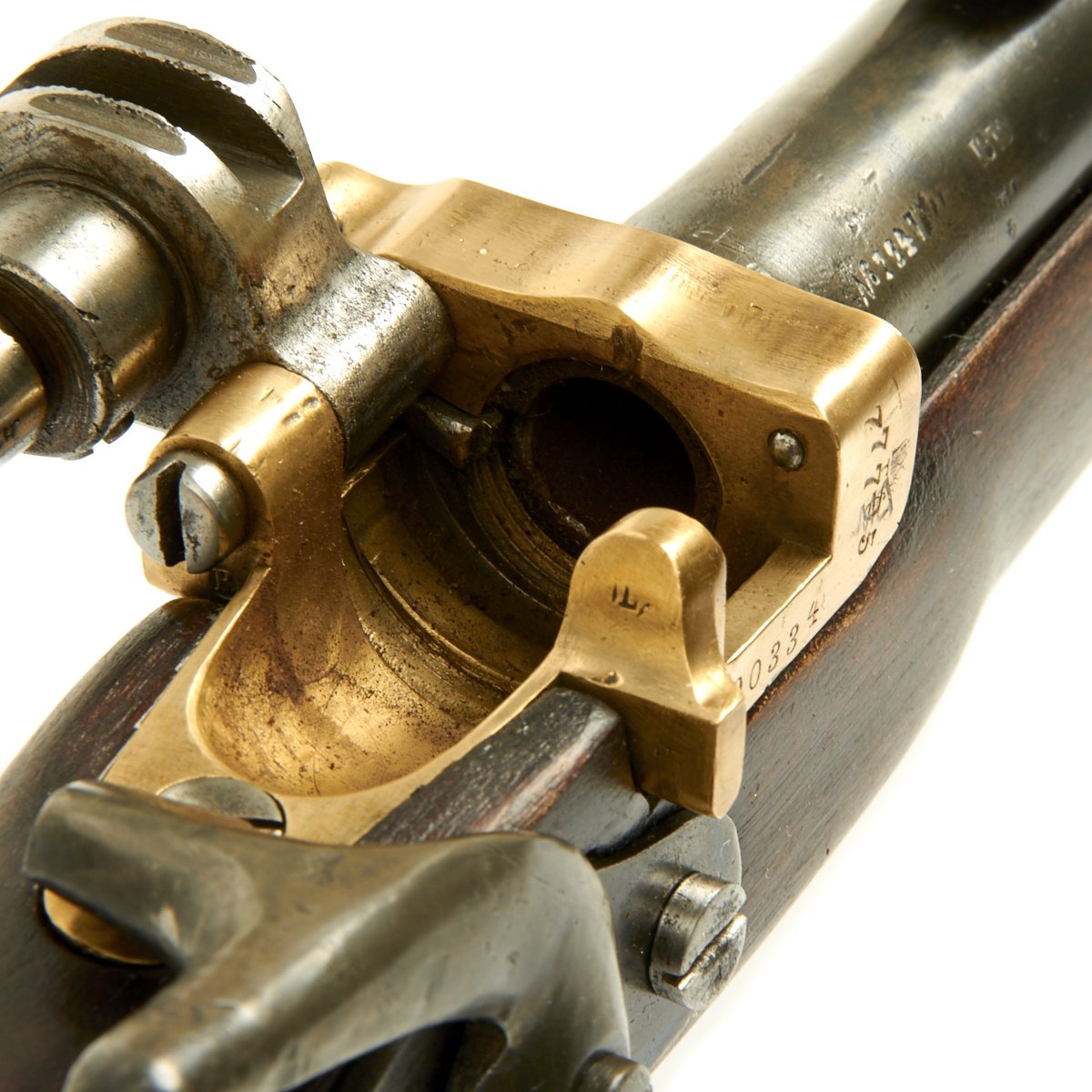 Original French M-1822/1869 17.55mm Tabatiere Breech Loading Rifle ...