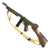 Original U.S. WWII Thompson M1928A1 Display Submachine Gun with Sling - Original WW2 Parts Original Items