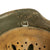 Original German WWII Subtle Snow Camouflage M42 Single Decal Heer Helmet - EF64 Original Items