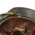 Original German WWII Luftwaffe M35 Double Decal Over Spray Camouflage Helmet - Q64 Original Items