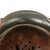 Original German WWII Luftwaffe M35 Double Decal Over Spray Camouflage Helmet - Q64 Original Items