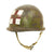 Original U.S. WWII Medic M1 McCord Front Seam Helmet with Original Liner Original Items