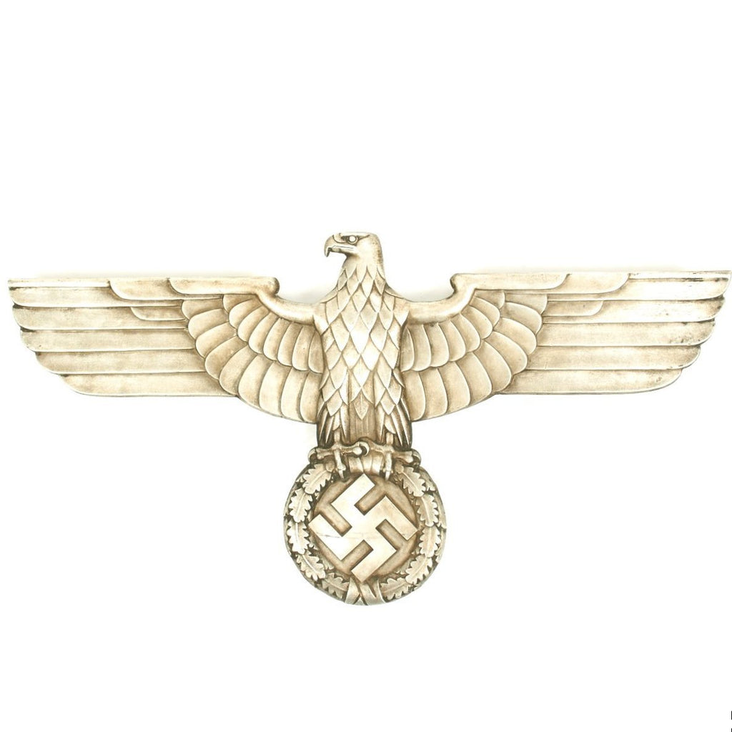 Original German WWII 27 Inch Railroad Train Eagle Deutsche Reichsbahn Adler Original Items