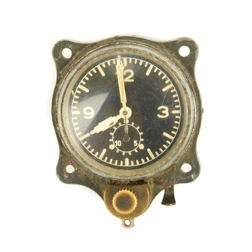 Original German WWII Luftwaffe Junghans Chronograph Cockpit Clock J30BZ Original Items
