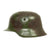 Original German WWII Camouflage M42 Helmet - hkp 66 Original Items