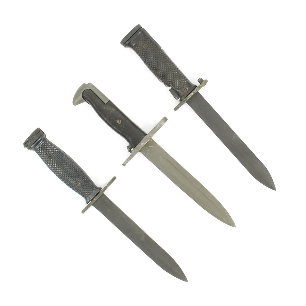 Original Korean War Era M1 Garand and M1 Carbine Bayonet Set - U.S. & Korean Manufacture Original Items