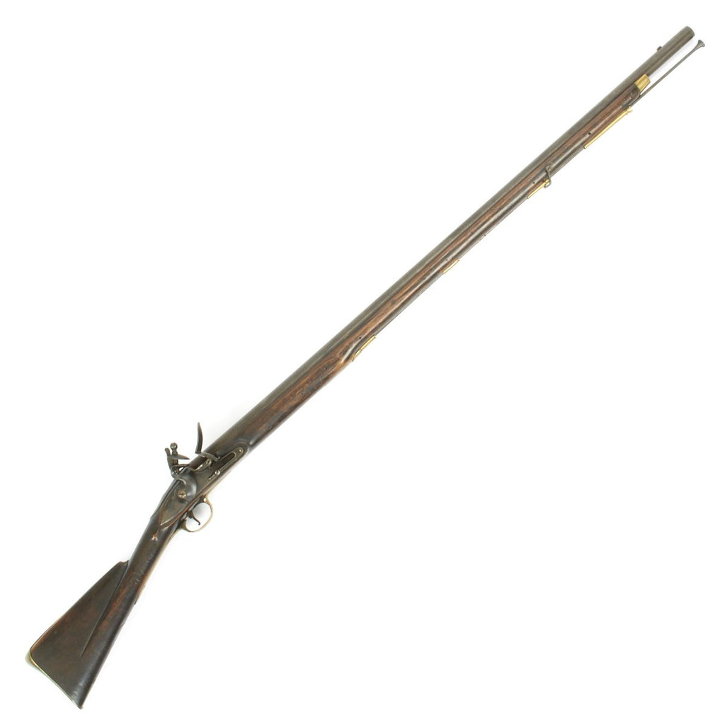 Original Revolutionary War British Short Land Pattern Brown Bess Musket by Clark - Princeton Battlefield Museum Original Items