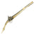 Original Greek or Balkan Brass Clad Miquelet Lock Rat Tail Pistol - circa 1820 Original Items