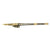 Original Greek or Balkan Brass Clad Miquelet Lock Rat Tail Pistol - circa 1820 Original Items