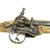 Original Greek or Balkan Brass Clad Miquelet Lock Rat Tail Pistol - circa 1820 Original Items